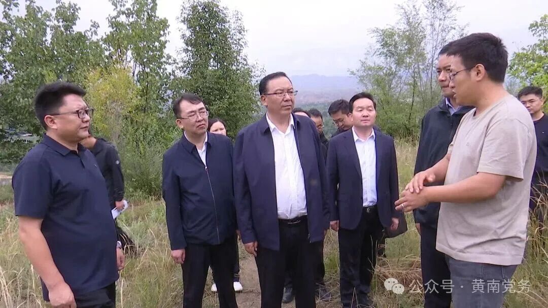 夏吾杰赴尖扎县督导调研防汛减灾和农牧产业发展工作